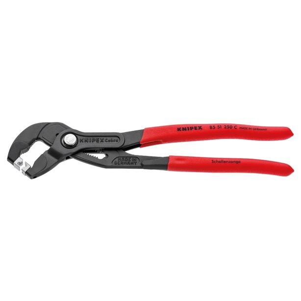 Cobra Hose Clamp Pliers for Clic Clamps Knipex 85 51 250 C SBA