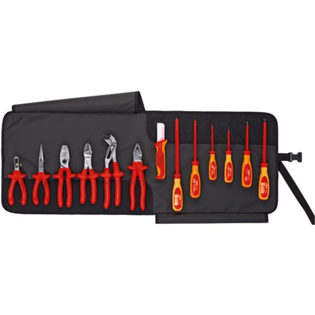 13PC ELECTRICIANS SET IN POUCH Knipex 9K 00 80 03 US