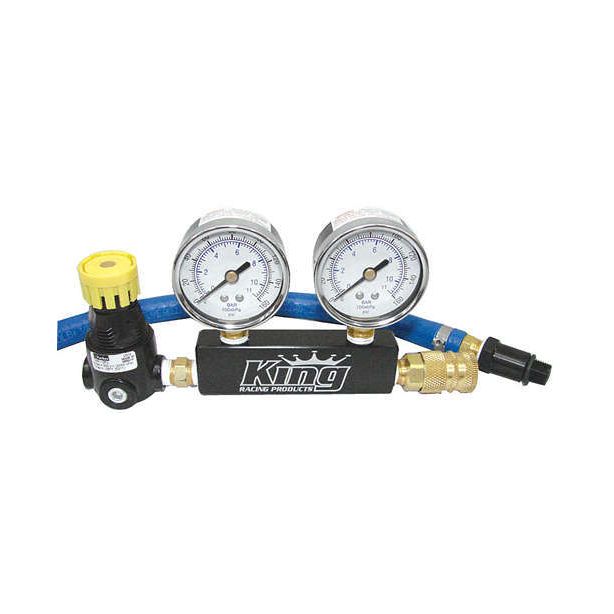 Leak Down Tester Dual Gauge KING RACING PRODUCTS 1915