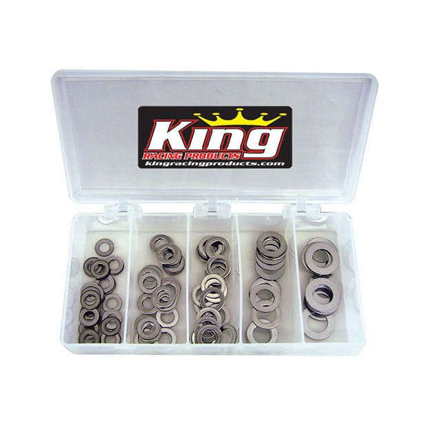 Stainless Washer Kit .030 145pc KING RACING PRODUCTS 2720