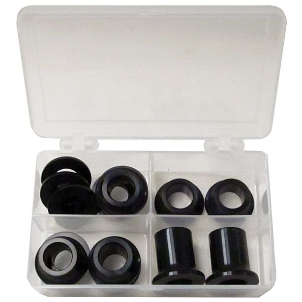 Billet Aluminum 1/2in Spacer Kit Black KING RACING PRODUCTS 2854