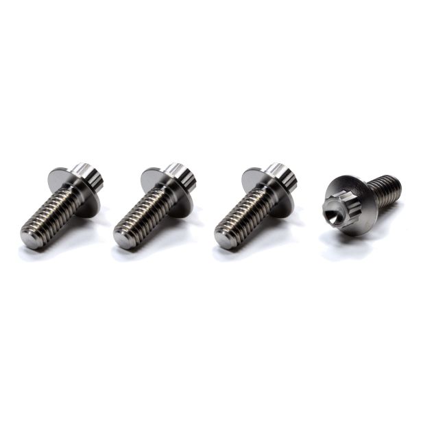 Fuel Tank Bolts Titanium 4pcs 12 Point Heads KING RACING PRODUCTS 4096