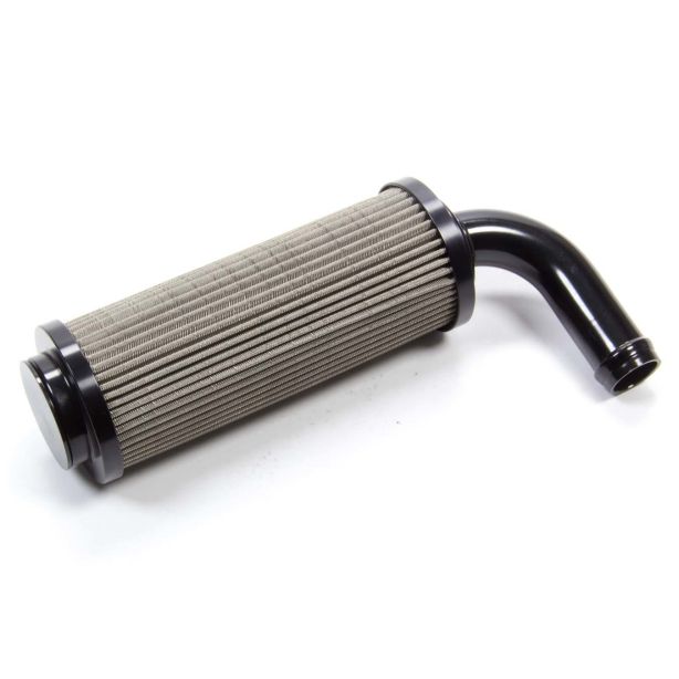Filter Fuel Cell 90 Deg 60 Micron KING RACING PRODUCTS 4355