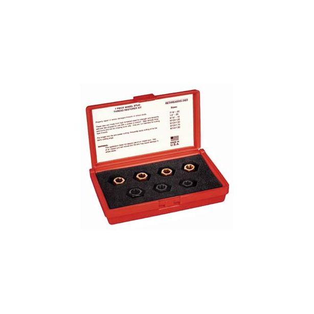 Lang Kastar 2583 7 Piece Stud Thread Restoring Kit