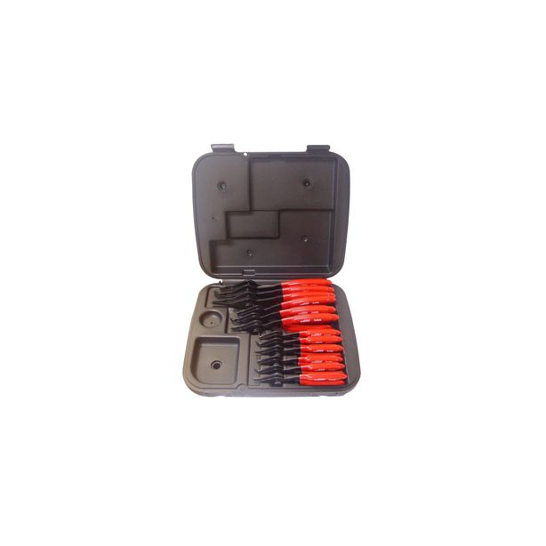 Lang Kastar 3495 12 Piece Combination Internal External Snap Ring Pliers Set