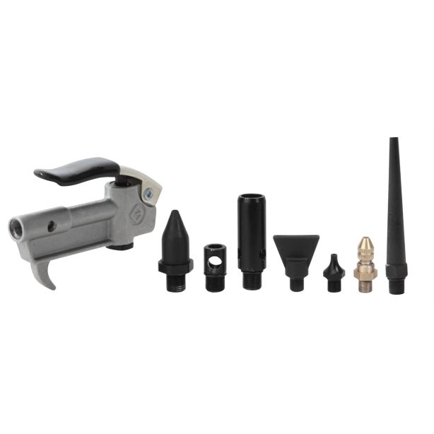 Air Blow Gun Kit 7 Tips K Tool International KTI71016