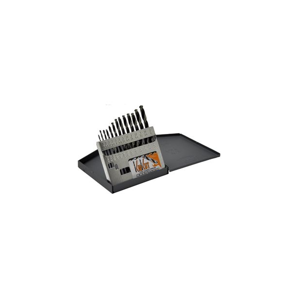 Knkut 13KK5 13 Piece Jobber Length Drill Bit Set