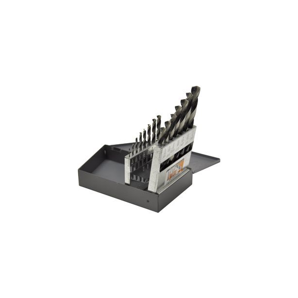 Knkut 15KK5 15 Piece Jobber Length Drill Bit Set