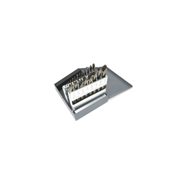 Knkut 21KK7 21 Piece Stubby Length Drill Bit Set
