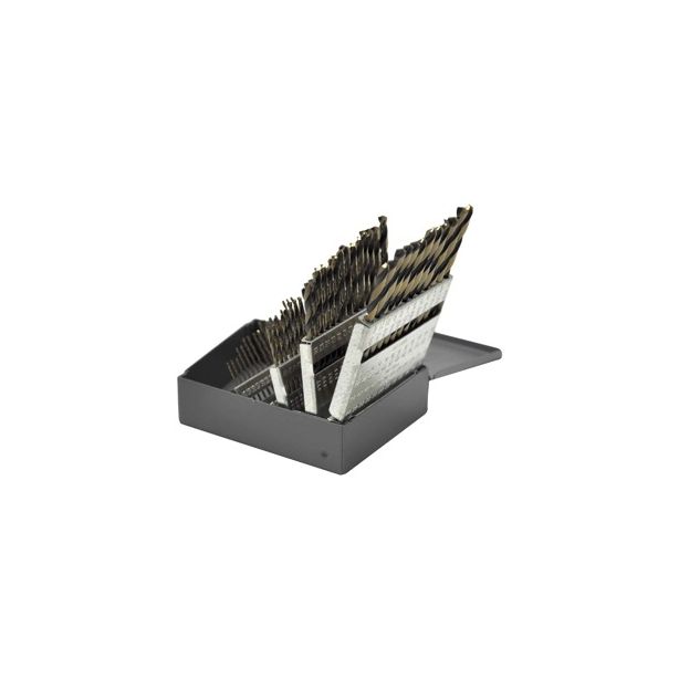 Knkut 60KK5 60 Piece Jobber Length Numbers 1-60 Drill Bit Set