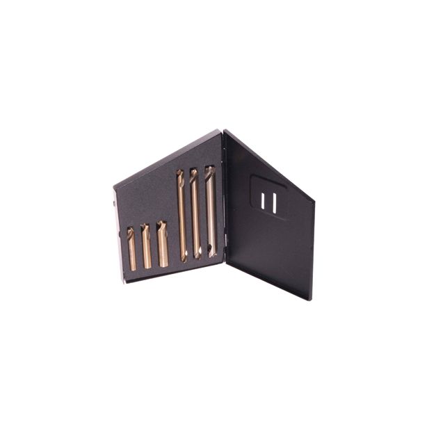 Knkut 6KK3-SW 6 Piece Cobalt Spot Weld Drill Bit Set