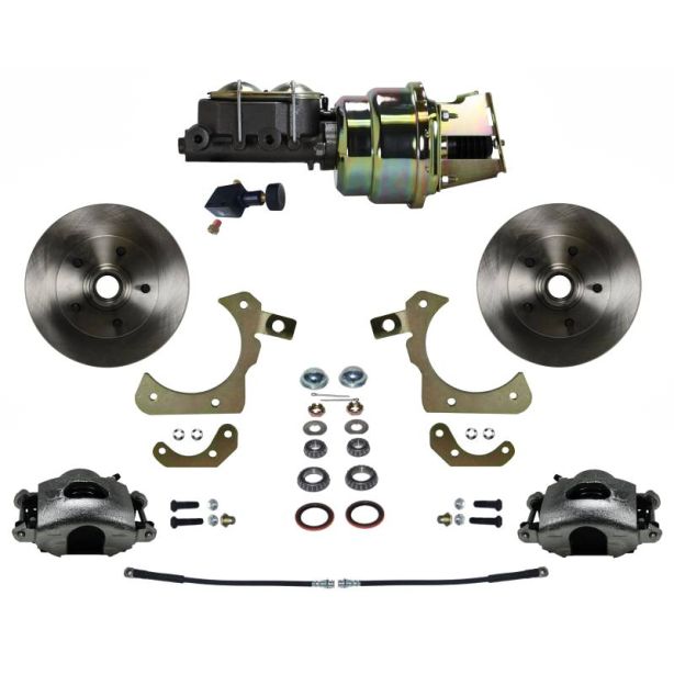 LEED BRAKES FC1010-K105 55-58 GM Full Size Car Brake Conversion Kit