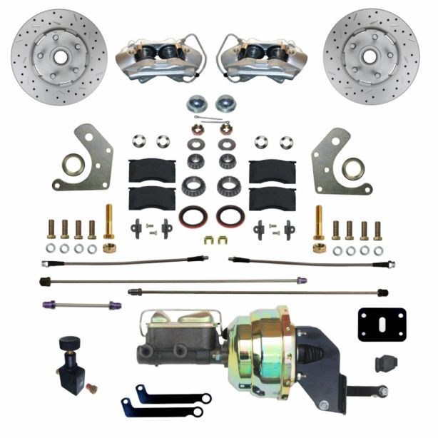 LEED BRAKES FC2002-8405X Mopar B/E Body MaxGrip XDS Power Brake Conversi
