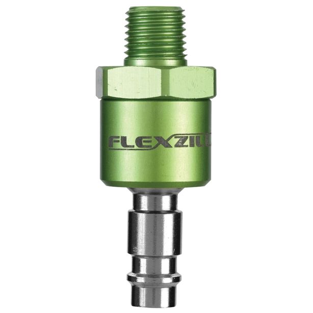 Flexzilla High Flow Ball Swivel Plug 1/4 Body 1/4M Legacy Manufacturing A53440FZBS