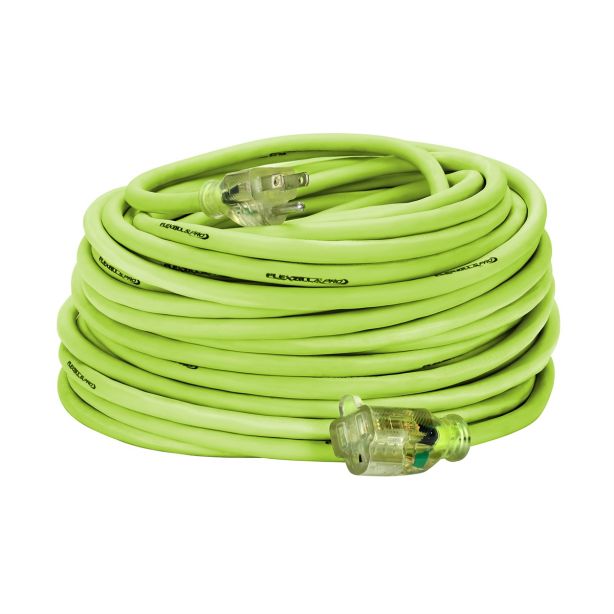 Flexzilla Pro Ext Cord, 14/3 AWG SJTW, 100' Legacy Manufacturing FZ512735