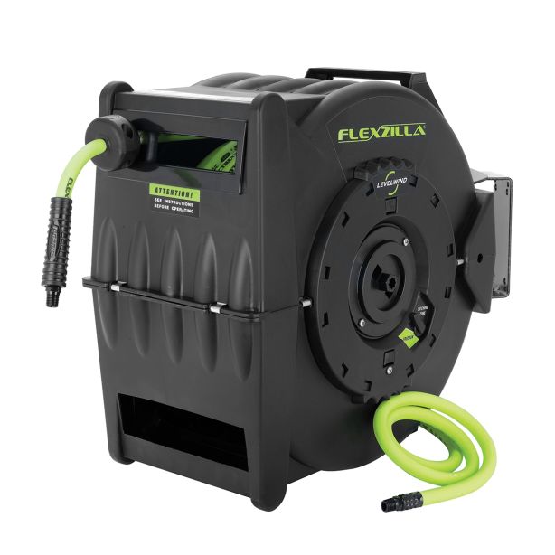 Levelwind 3/8in. x 75ft. retractable Flexzilla air Legacy Manufacturing L8306FZ