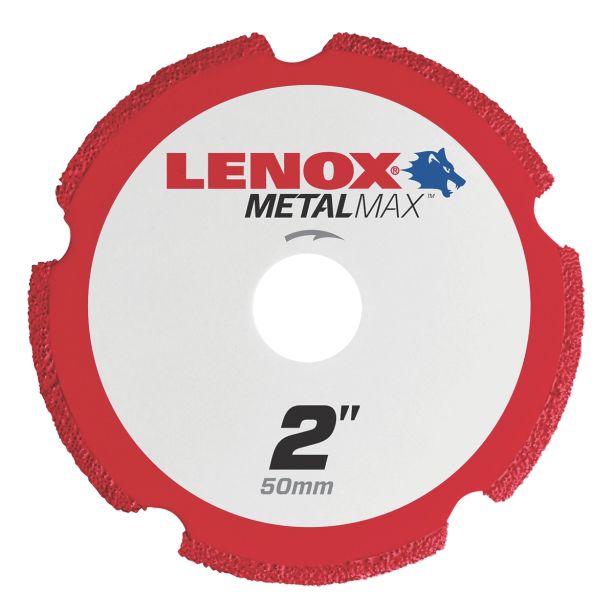 LENOX Metal Max DIAM CUTOFF WHEEL DG 2" X 3/8" IRWIN 1972917