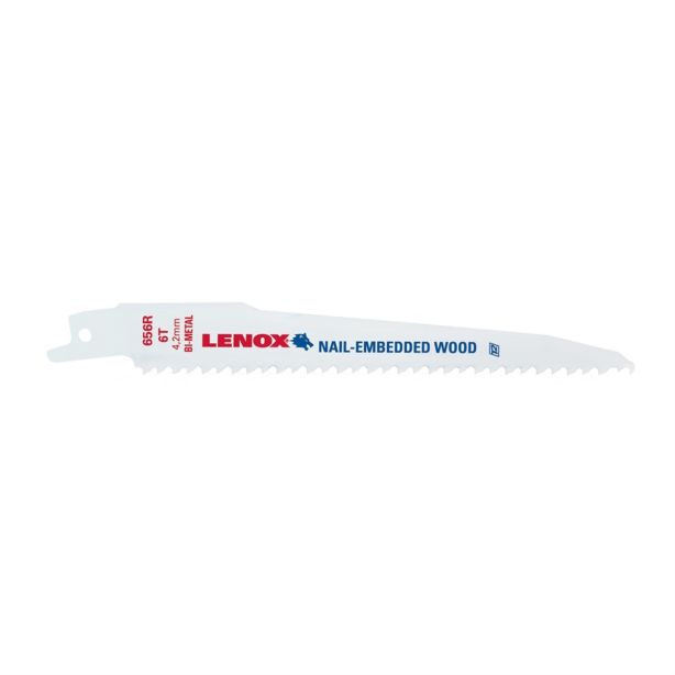 Reciprocating Saw Blades, 656R, Bi-Metal, 6 in. Lo IRWIN 22750OSB656R