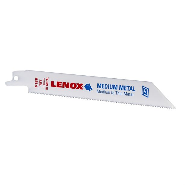 Reciprocating Saw Blades, 618R, Bi-Metal, 6 in. Lo IRWIN 22751OSB618R