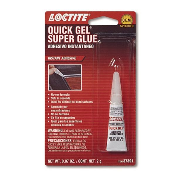 Quick Gel Super Glue 2g/.07oz LOCTITE 483624
