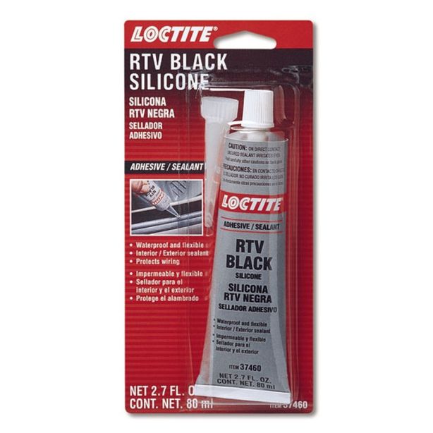 RTV Black Silicone Adhesive 80ml/2.7oz LOCTITE 491979