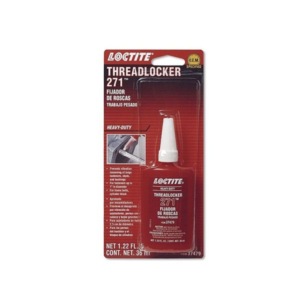 Threadlocker 271 HD Red 36ml/1.22oz LOCTITE 492142