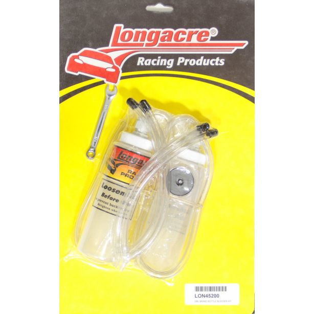 Brake Bottle Bleeder Kit  LONGACRE 52-45200