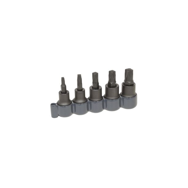 Lisle Corporation 82400 5 Piece Mortorq Super Socket Set