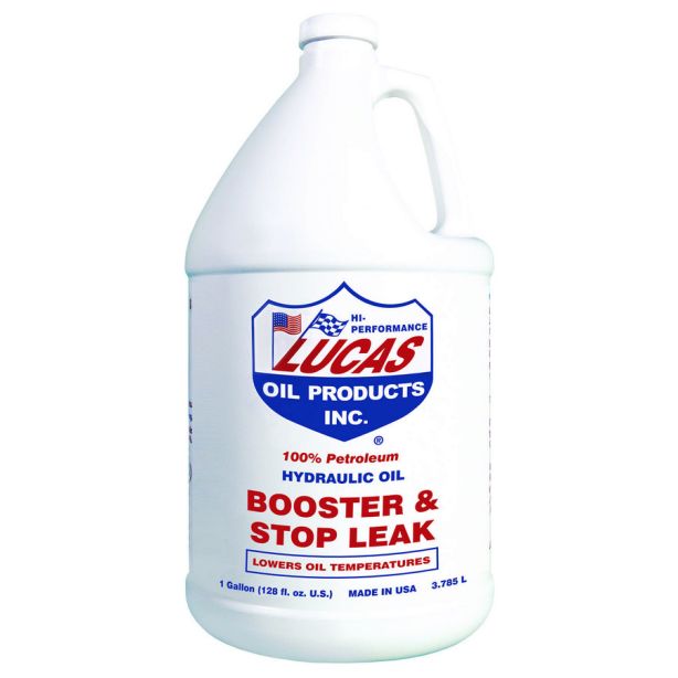 Hydraulic Oil Booster Stop Leak 1 Gallon LUCAS OIL LUC10018