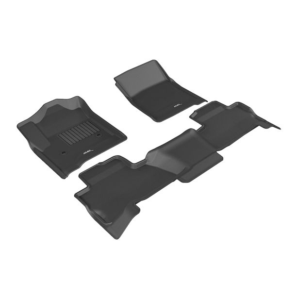 Chevy Tahoe 15-  Kagu Fl oor Liner 1&2&3r Row Blk 3D MAXPIDER L1CH06201509
