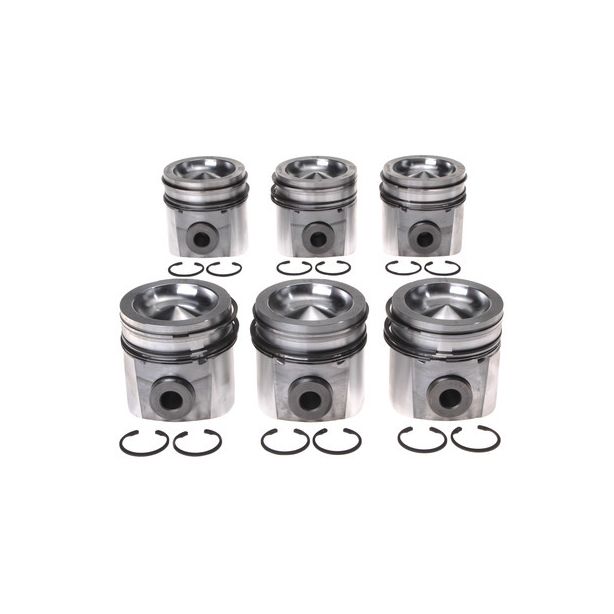 Piston Set w/Rings Dodge 5.9L Cummins 6pk MICHIGAN 77 224-3673WR