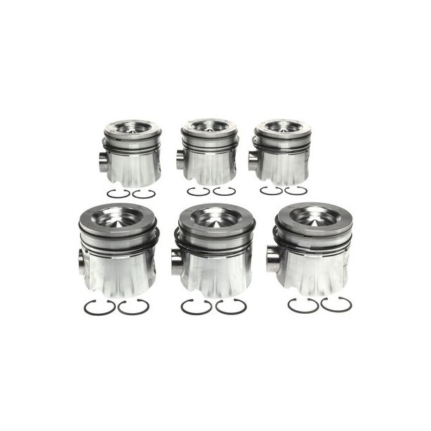 Piston Set w/Rings Dodge Cummins 6pk MICHIGAN 77 224-3732WR