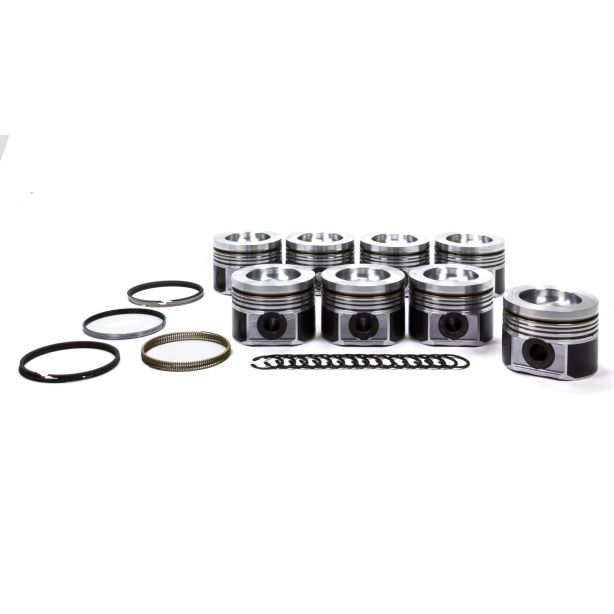 6.6L Duramax PowerPak Piston Set 4.075 Bore MAHLE PISTONS 930036075