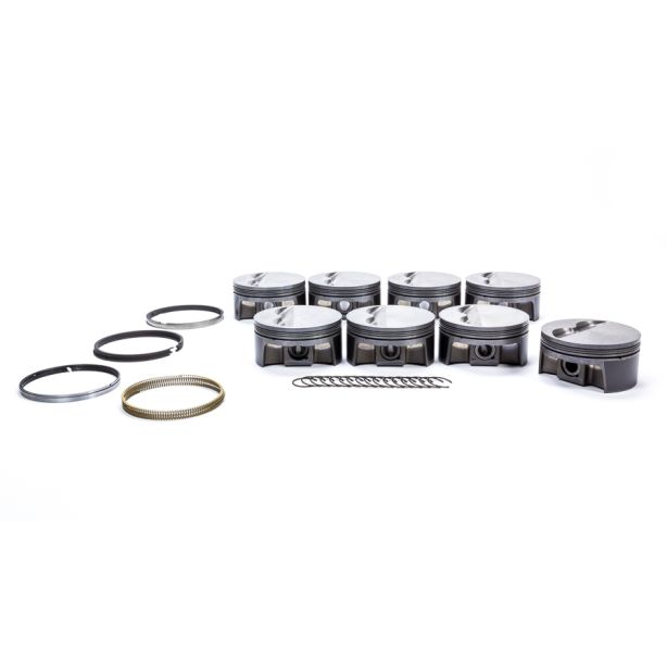 SBC PowerPak F/T Piston Set 4.040 Bore -5cc MAHLE PISTONS 930200340