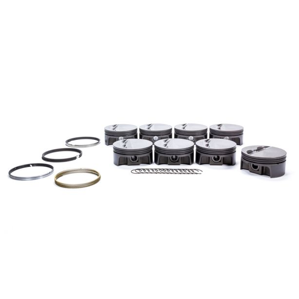 SBC PowerPak F/T Piston Set 4.040 Bore MAHLE PISTONS 930200640