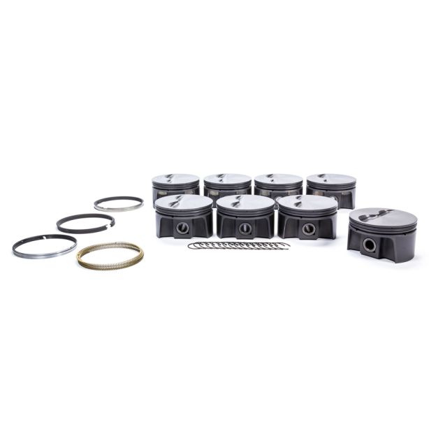 SBC PowerPak F/T Piston Set 4.060 Bore MAHLE PISTONS 930202560