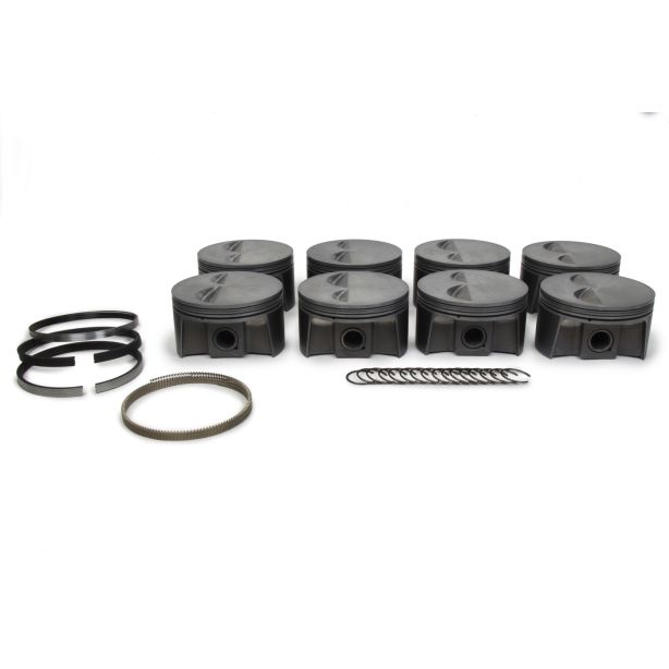 MAHLE PISTONS 930206660 SBC PowerPak Piston Set 4.060 Bore -2.4cc
