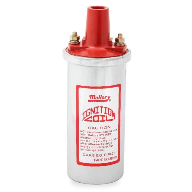 Chrome Coil Canister Style MALLORY 29219