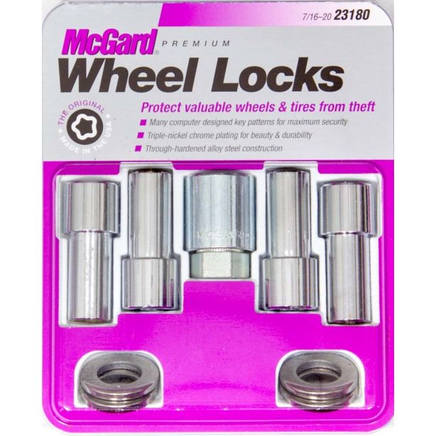 WHEEL LOCK 7/16 X-LONG SHANK (4) MCGARD 23180