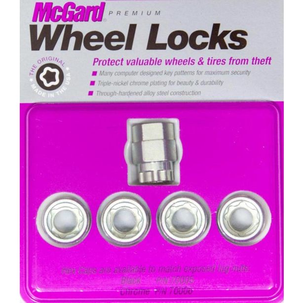 WHEEL LOCK 12MM X 1.50 CONICAL SEAT (4) MCGARD 24012