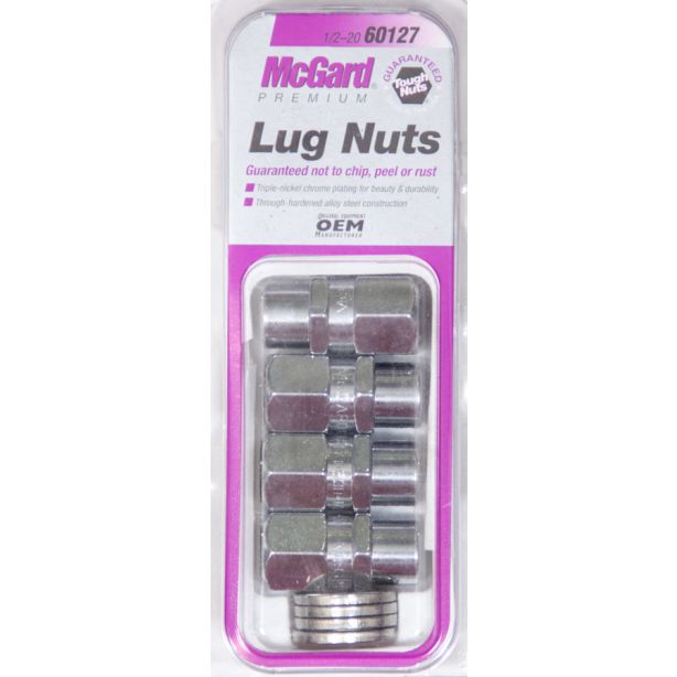 LUG NUT 1/2 PRO-STOCK OPEN END (4) MCGARD 60127