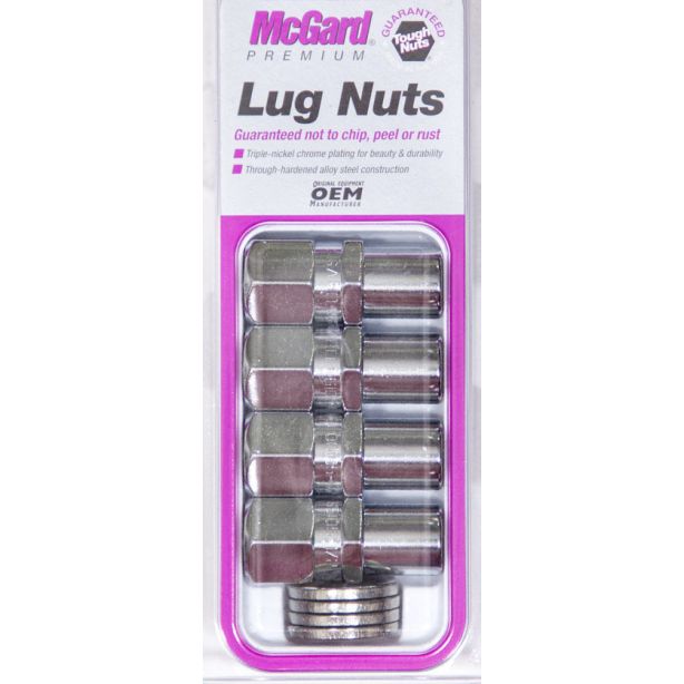 LUG NUT 7/16 STD SHANK RACING MCGARD 61006
