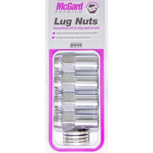 LUG NUT 7/16 LONG SHANK (4) MCGARD 62001