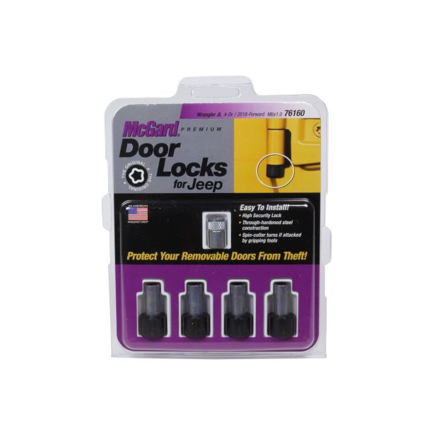 Door Locks 4Pcs. 18- Jeep JL MCGARD 76160