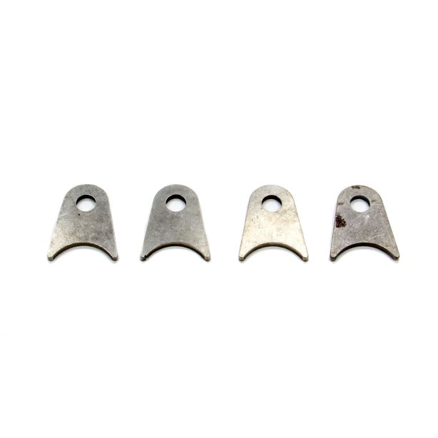 4130 Moly Chassis Tab - Flat - 3/8 Hole (4pk) MEZIERE CT10512C