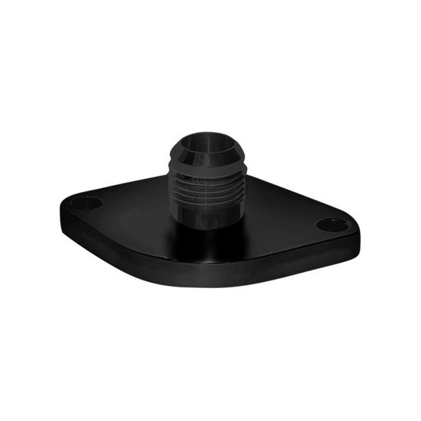  -12an Male Water Neck w/O-Ring - Black MEZIERE WN0912S