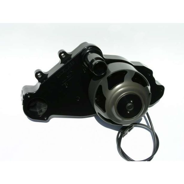 SBC LS1 Billet Electric W/P - Black MEZIERE WP319S