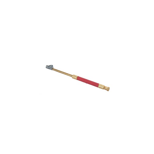 12" Dual Head Straight Foot Air Chuck with Cushion Grip