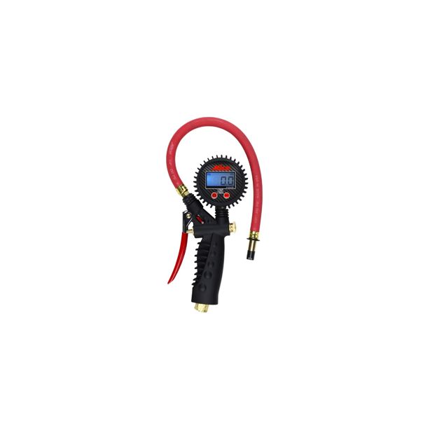 Pro Digital Pistol Grip 255PSI Inflator Gauge  Straight Chuck MILTON S 574D