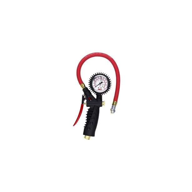 Pro Analog Pistol Grip230PSI Inflator Gauge Ball Foot Chuck MILTON S-575A